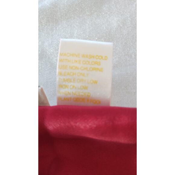 Cinema Red satin camisole with thin straps size XXL for women - Picture 6 of 9